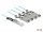 Delock Aktív optikai kábel QSFP+ > 4 x SFP+ 3 m (DL-84058)