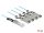 Delock Aktív optikai kábel QSFP+ > 4 x SFP+ 5 m (DL-84069)