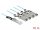 Delock Aktív optikai kábel QSFP+ > 4 x SFP+ 10 m (DL-84073)