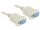 Delock soros null modem kábel, 9 pin anya / anya, 1,8 m (DL-84077)