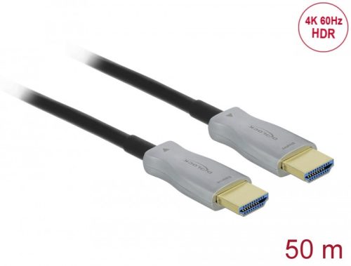 Delock Aktív optikai kábel HDMI 4K 60 Hz 50 m