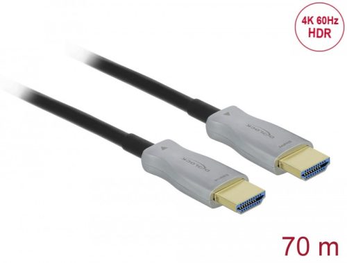 Delock Aktív optikai kábel HDMI 4K 60 Hz 70 m