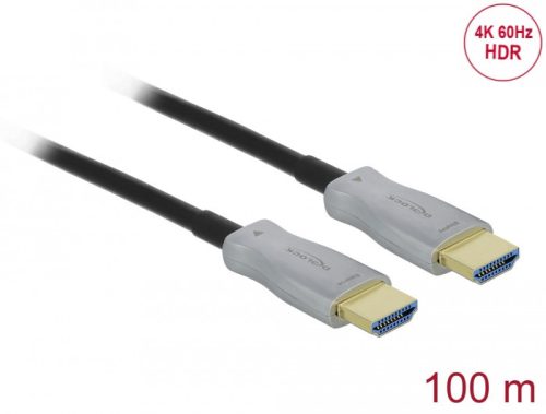 Delock Aktív optikai kábel HDMI 4K 60 Hz 100 m