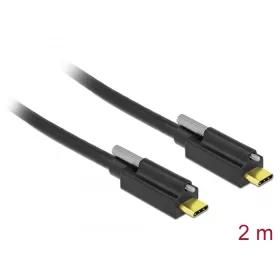   Delock SuperSpeed USB 10 Gbps (USB 3.2 Gen 2) kábel USB Type-C  apa csatlakozó > USB Type-C  apa csa (DL-84138)