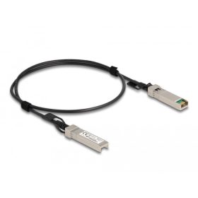   Delock Twinaxiális kábel, SFP+ csatlakozódugó > SFP+ csatlakozódugó, 1 m (DL-84200)