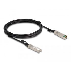   Delock Twinaxiális kábel, SFP+ csatlakozódugó > SFP+ csatlakozódugó, 3 m (DL-84210)