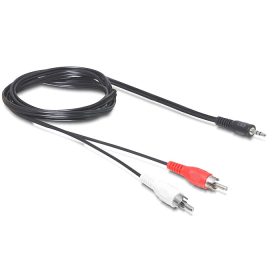   Delock kábel, audio DC jack 3.5 mm apa > 2 x RCA apa, 5 m (DL-84212)