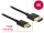 Delock kábel High Speed HDMI Ethernettel - HDMI-A apa> HDMI Mini-C apa3D 4K 0.5 m vékony Prémium (DL-84787)