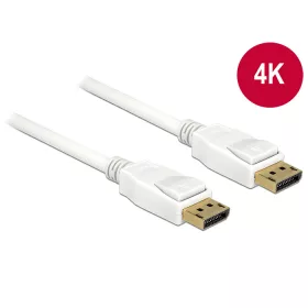   Delock Kábel Displayport 1.2 dugó > Displayport dugó 4K 3 m (DL-84878)