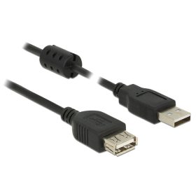   Delock USB 2.0-s bővítőkábel A-típusú csatlakozódugóval > USB 2.0-s, A-típusú csatlakozóhüvellyel, 1 (DL-84884)