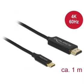   Delock USB Type-C koax kábel HDMI-hoz (DP Alt Mode) 4K 60 Hz 1 m (DL-84904)