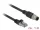 Delock RJ45 csatlakozót és M12 csatlakozót összekötő kábel 8 tűs A kódolt Cat.5e SFTP 1 m hosszú (DL-84922)