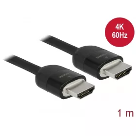 Delock Prémium HDMI kábel 4K 60 Hz 1 m (DL-84963)