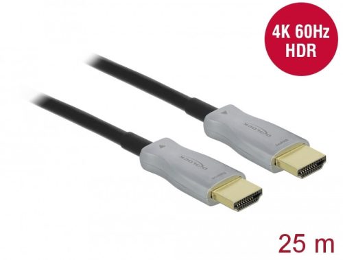Delock Aktív optikai kábel HDMI 4K 60 Hz 25 m