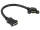 Delock HDMI A anya > HDMI A anya Fali kábel, szögletes, 25 cm (DL-85101)