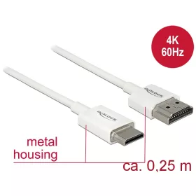   Delock Kábel Nagysebességű HDMI Ethernettel - HDMI-A-csatlakozódugó > HDMI Mini-C-csatlakozódugó, 3D (DL-85140)