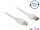 Delock Kábel, EASY-USB 2.0-s A-típusú csatlakozódugó > USB 2.0-s B-típusú csatlakozódugó, 3 m, fehér (DL-85154)