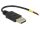 Delock Kábel USB 2.0 A-típusú csatlakozódugóval > 2 db nyitott vezetékkel, 10 cm Raspberry Pi