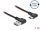Delock EASY-USB 2.0 kábel A-típusú csatlakozódugó - USB Type-C csatlakozódugó, ívelt bal / jobb, 1