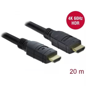 Delock Aktív HDMI kábel 4K 60 Hz 20 m (DL-85286)