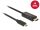 Delock Kábel USB Type-C csatlakozódugóval > HDMI csatlakozódugóval (DP váltakozó mód) 4K 60 Hz, 1 m