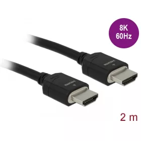   Delock Nagy sebességu HDMI kábel 48 Gbps 8K 60 Hz 2 m (DL-85294)