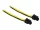 Delock M12 X-kódolt adapter 8 tűs anya - RJ45 anya Cat.5e beszerelő mélyedéssel, 90 -ban hajlított, zöld színű (DL-85371)