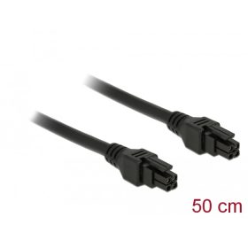   Delock Micro Fit 3.0 Kábel, 4 tűs dugó > dugó 50 cm (DL-85374)