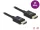 Delock Nagysebességű HDMI -kábel koax 48 Gbps 8K 60 Hz, fekete 2 m (DL-85385)