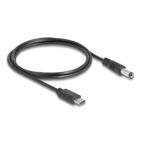   Delock USB Type-C  tápkábel - DC 5,5 x 2,1 mm méretű apa 1 m (DL-85397)