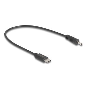   Delock USB Type-C  tápkábel - DC 3,0 x 1,1 mm méretű apa 27 cm (DL-85403)