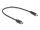 Delock USB Type-C  tápkábel - DC 3,0 x 1,1 mm méretű apa 27 cm (DL-85403)
