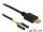Delock Kábel USB Type-C apa > 2 x tüskesori csatlakozó, anya, különálló teljesítmény, 50 cm