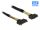 Delock U.2 SFF-8639-s bővítőkábel csatlakozódugóval > U.2 SFF-8639-s, csatlakozóhüvellyel, 0,5 m