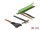 Delock PCI Express Riser kártya x1 - x16 hajlékony kábellel, 30 cm