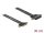 Delock PCI Express Riser kártya x4 - x4 hajlékony kábellel 30 cm