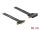 Delock PCI Express Riser kártya x4 - x4 hajlékony kábellel, 60 cm