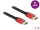 Delock Ultra nagy sebességű HDMI kábel 48 Gbps 8K 60 Hz piros 1 m tanúsítvánnyal (DL-85773)