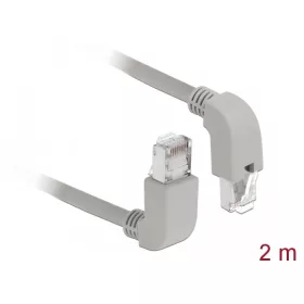   Delock Hálózati kábel RJ45 Cat.5e SF/UTP felfelé néző / lefelé néző 2 m (DL-85854)