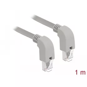   Delock Hálózati kábel RJ45 Cat.5e SF/UTP lefelé néző / lefelé néző 1 m (DL-85859)