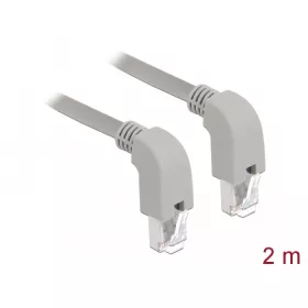   Delock Hálózati kábel RJ45 Cat.5e SF/UTP lefelé néző / lefelé néző 2 m (DL-85860)
