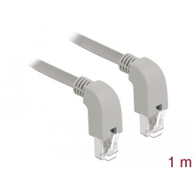   Delock Hálózati kábel RJ45 Cat.6 S/FTP lefelé néző / lefelé néző 1 m (DL-85868)