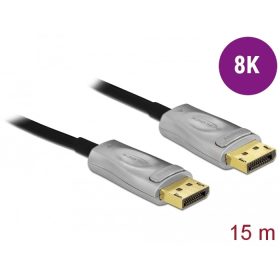   Delock Aktív optikai kábel DisplayPort 1.4 8K 15 m (DL-85886)