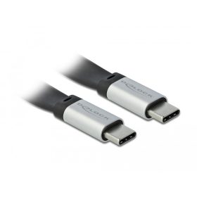   Delock USB 3.2 Gen 2 FPC lapos csík kábel USB Type-C  - USB Type-C  22 cm PD 3 A E-Marker (DL-85926)