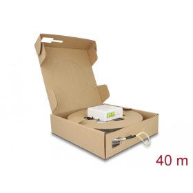   Delock Optikai szál csatlakozó doboz 2 x SC/APC Simplex 40 m drop kábelszettel (DL-85934)