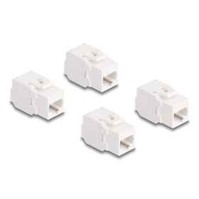   Delock Keystone modul, RJ45-aljzat Cat.6A UTP 4 db.-os (DL-86051)