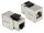 Delock Keystone modul RJ45 anya > RJ45 anya Cat.6, ezüst (DL-86166)