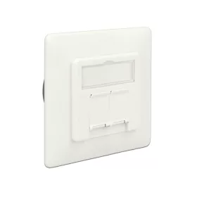   Delock Modulos fali aljzat süllyesztett 2 Port Cat.6A LSA (DL-86195)