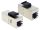 Delock Keystone modul RJ45 anya > RJ45 anya Cat.6 árnyékolt (DL-86210)