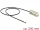 Delock WLAN antenna MHF IV/ HSC MXHP32 802.11 ac/a/h/b/g/n PIFA 1,6 dBi 250 mm belső (DL-86217)